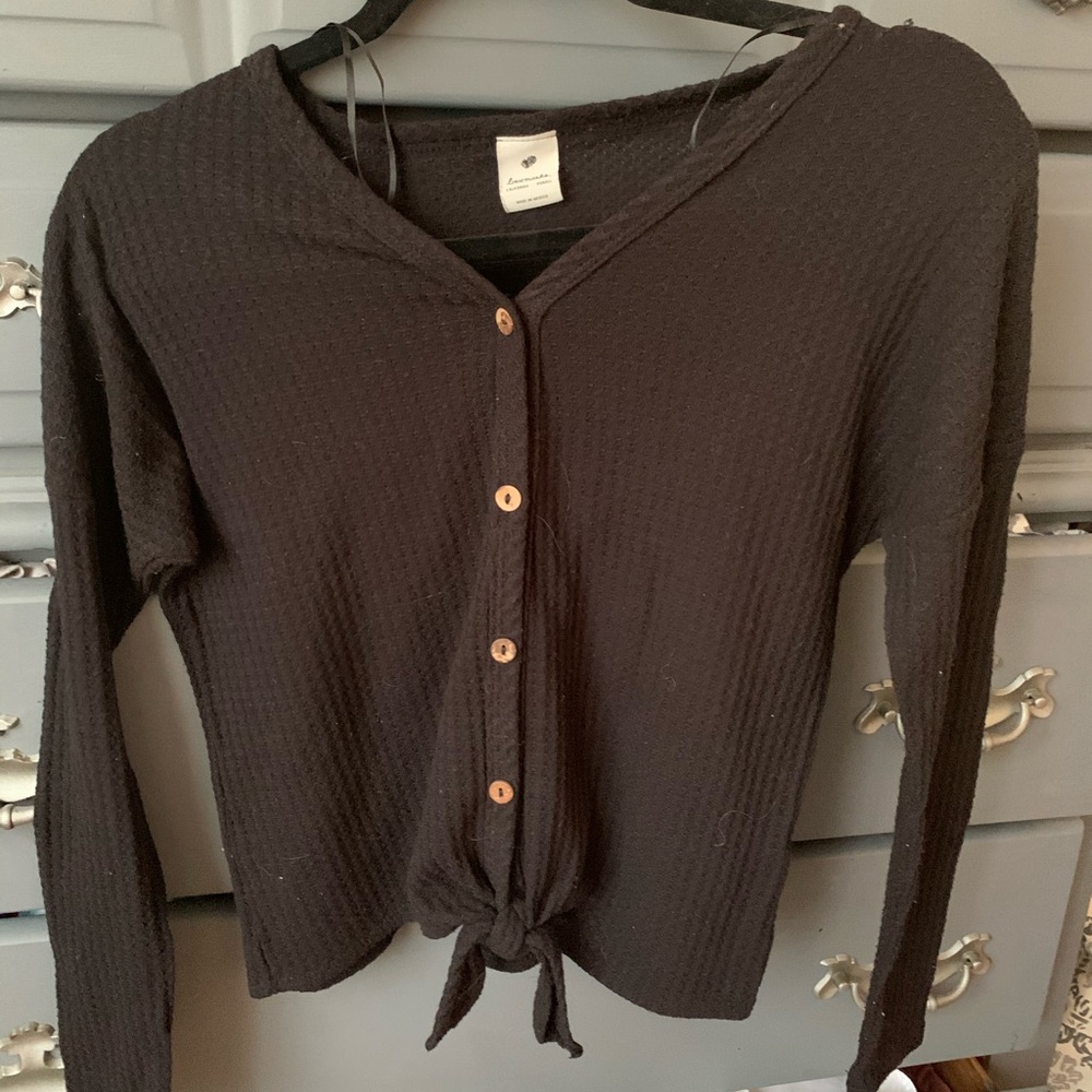 Waffle Knit Shirt
